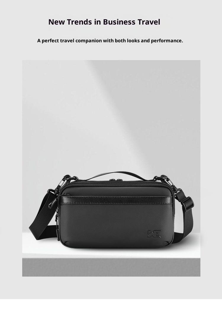 001 Nuevo bolso bandolera pequeño para hombre, elegante y moderno, ideal para viajes de negocios. Gran capacidad._voghion.com