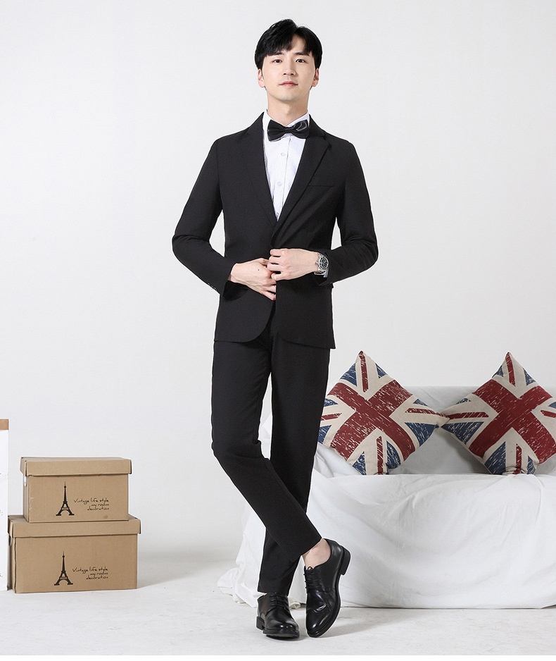 Anzug-Set für Jungen, Dreiteiler, Hochzeitsanzug für Männer, Gruppenanzug für Brüder, Anzug für Trauzeugen, Businessanzug_voghion.com