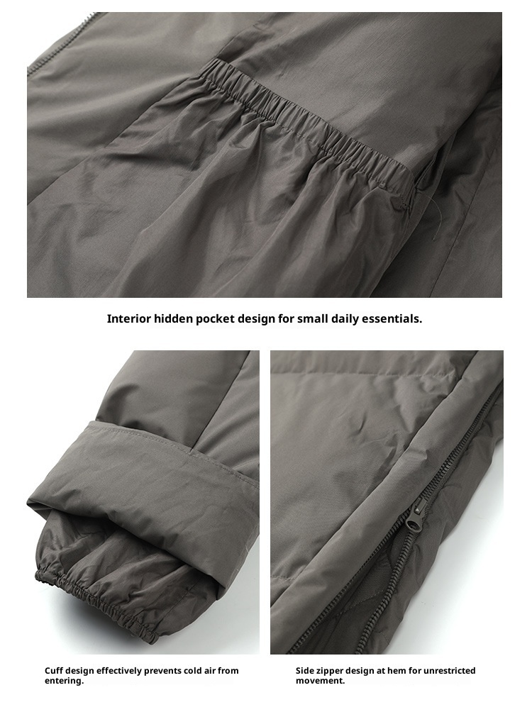 ChicShe Mulan Long Hooded Jacket For Women 2025 Thirteen Lines Winter New Warm White Duck Down Coat 52924Y_voghion.com