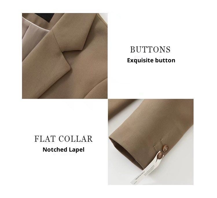 Ensemble de costume décontracté haut de gamme pour homme, style coréen printemps-été, coupe ample et élégante, blazer court et drapé tendance._voghion.com