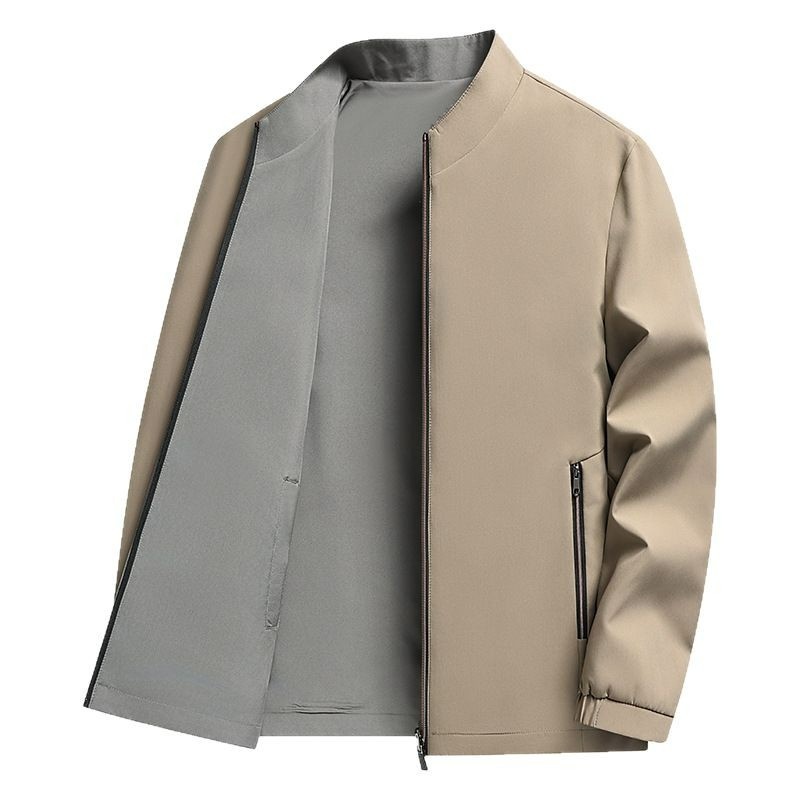 7045555501<2 QFV507045555501<2 Giacca in tinta unita, cappotto, di alta qualità, casual, versatile, dirigenziale, primaverile, abbigliamento da uomo d'affari di alta qualità, all'ingrosso_voghion.com