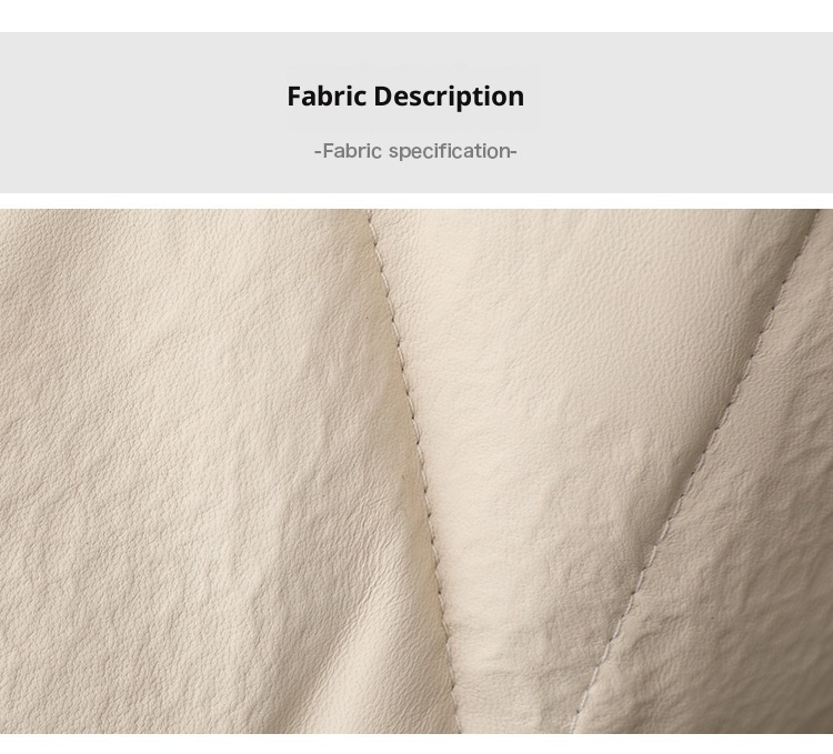 ChicShe 2025 Autunno Inverno Nuovo Cappotto Corto in Pelle di Pecora da Donna in Piuma d'Oca Spessa e Calda Giacca in Vera Pelle Haining_voghion.com