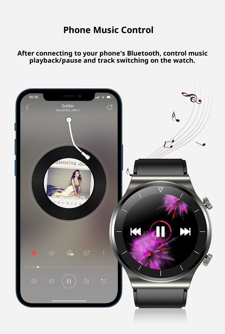 Huaqiangbei Top Version Watch9 Pro Smart Watch GT9 Can Make And Receive Calls NFC Sports Bracelet_voghion.com