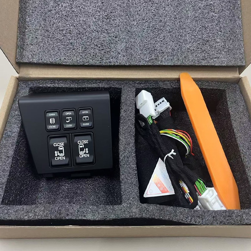 Applicabile a 24 modelli di interruttore della porta centrale a bassa configurazione della serie Alphard 40, per interni auto in vetro ALPHARD_voghion.com