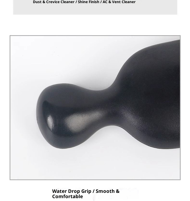 Interior Car Removal Soft Bristle Brush Central Control Air Conditioning Vent Gap Dust Cleaning Tool_voghion.com