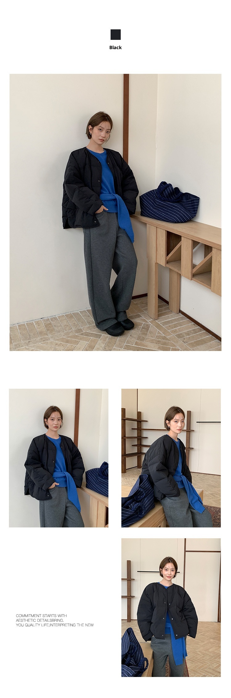 ChicShe Mulan Simple Lightweight 90 White Duck Jacket For Women 2025 Thirteen Lines Winter Warm Down Coat 55989_voghion.com