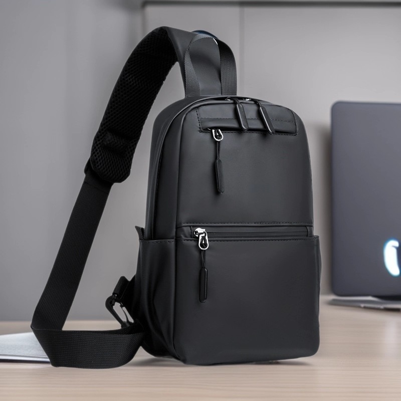 001 New Business Men's Crossbody Outdoor Casual Lihtweiht Lare Capacity Shoulder Multi-compartment Desin Trendy Chest_voghion.com