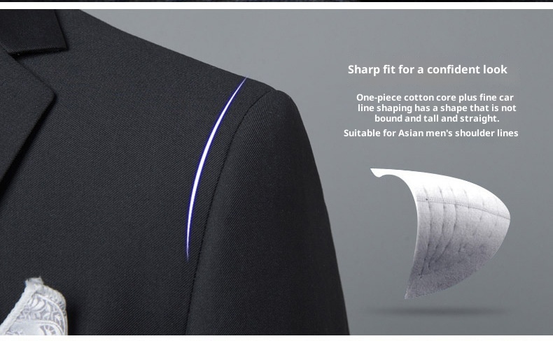 Ensemble garçon d'honneur, costume complet, infroissable, coupe ajustée, costume de mariage neuf pour marié, costume professionnel décontracté et formel pour petite taille._voghion.com