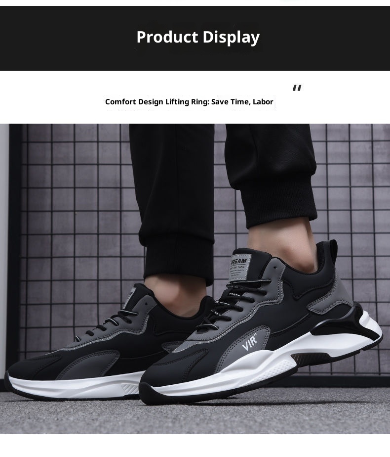 ActiveGo 2025 Autumn Winter New Korean Style Men's Casual Low-top Breathable Running Trendy Sports Shoes Wholesale_voghion.com