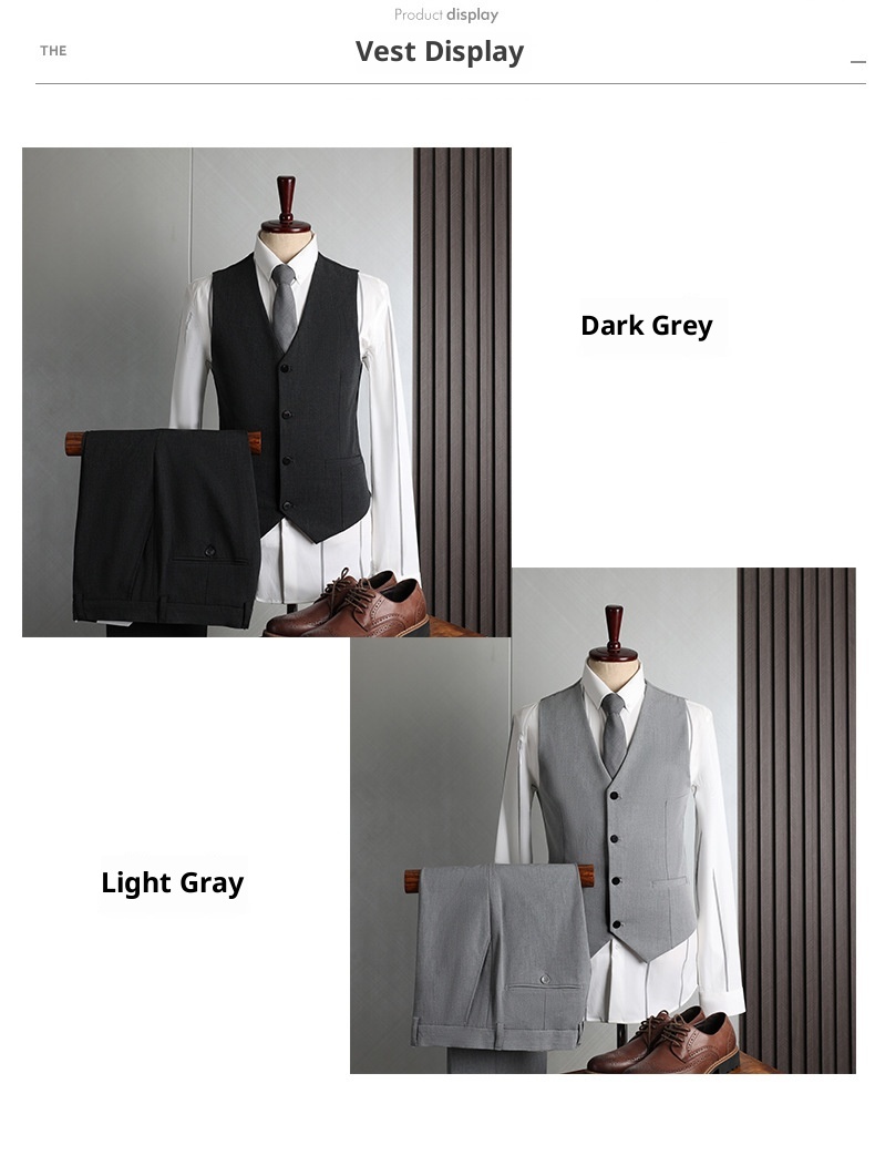 1 Completo taglie forti quattro stagioni casual business formale moda slim fit abito da sposo matrimonio abbigliamento uomo_voghion.com