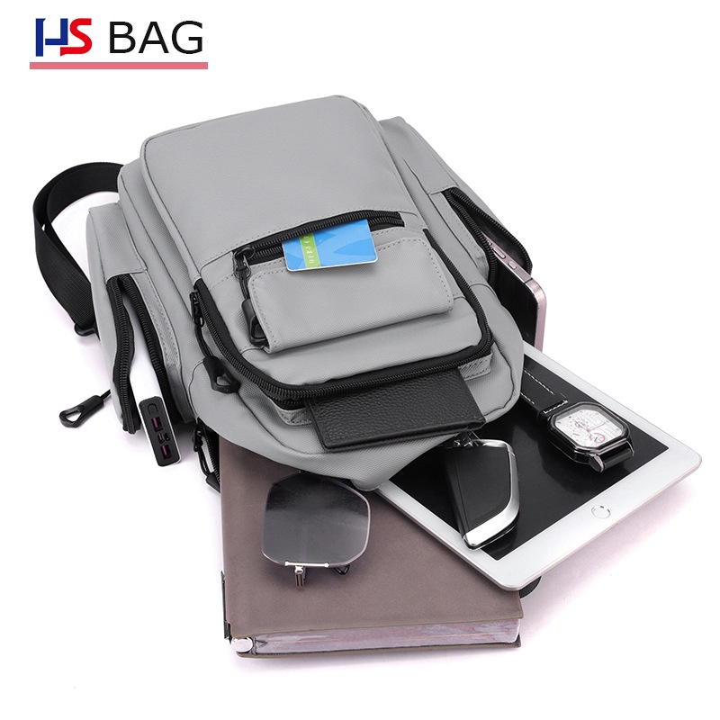 001 Nieuwe grote borsttas met grote capaciteit, modetrend, enkele schoudertas, zakelijke reistas voor heren, Oxford-stof rugzak_voghion.com