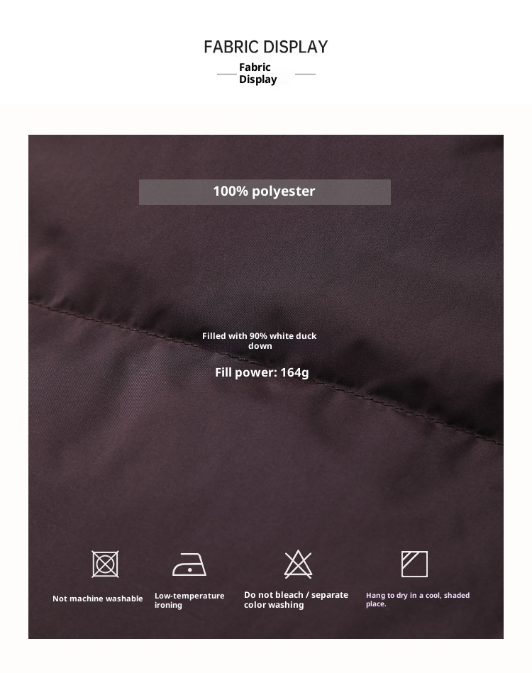 ChicShe Mulan Drawstring Hem Loose Jacket 2025 Thirteen Lines Winter New Warm White Duck Down Coat 51373_voghion.com