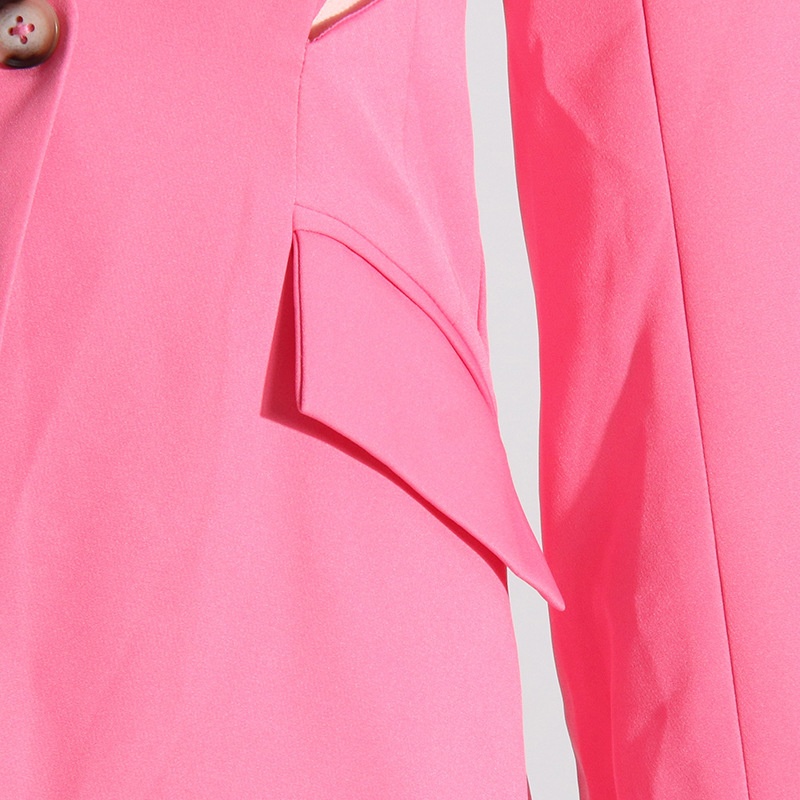 GraceChic GraceChic 2025 Autumn New Fashion High-End Two-Piece Set For Women V-Neck Hollow Out Blazer Wide-Leg Pants Suit Women's Clothing_voghion.com