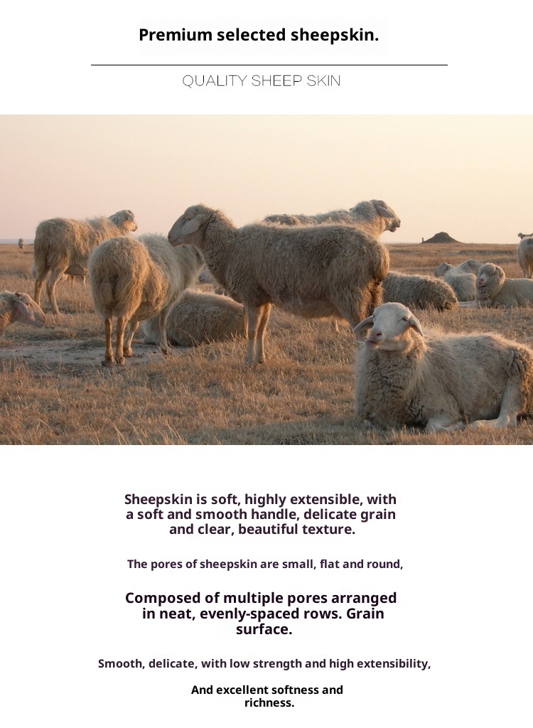 ChicShe 2025 Autunno Inverno Nuovo Cappotto Corto in Pelle di Pecora da Donna in Piuma d'Oca Spessa e Calda Giacca in Vera Pelle Haining_voghion.com