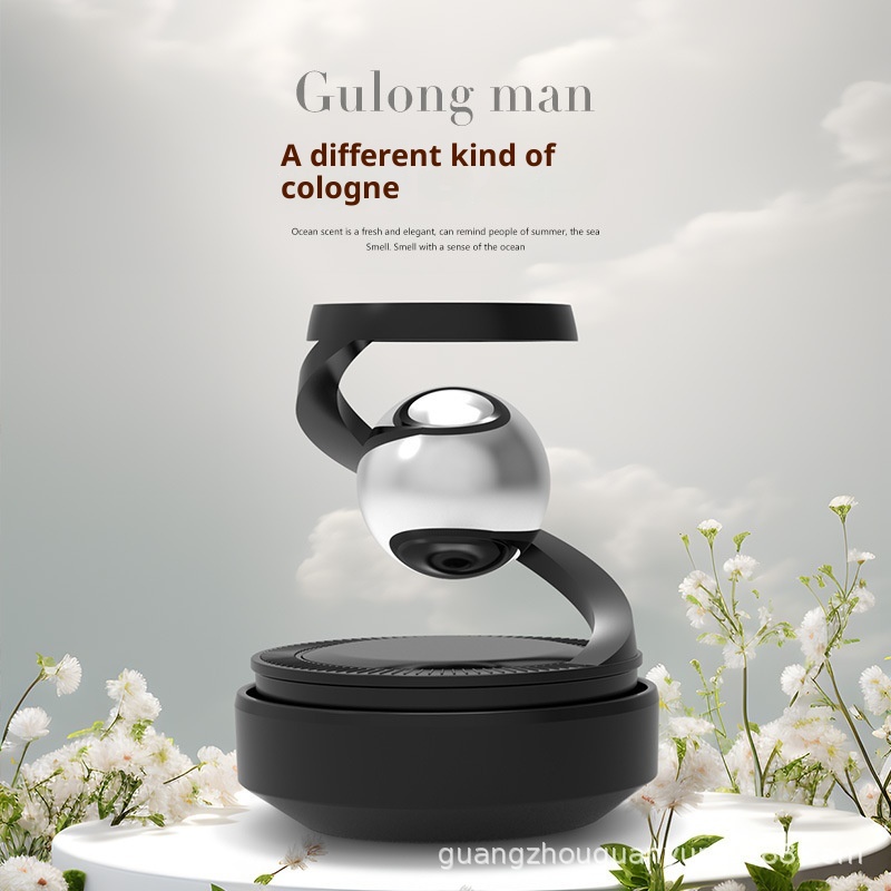 Air Freshener Hanging Aromatherapy Interior Perfume Small Car Solar Powered High-end Fragrance Ornament Simple_voghion.com