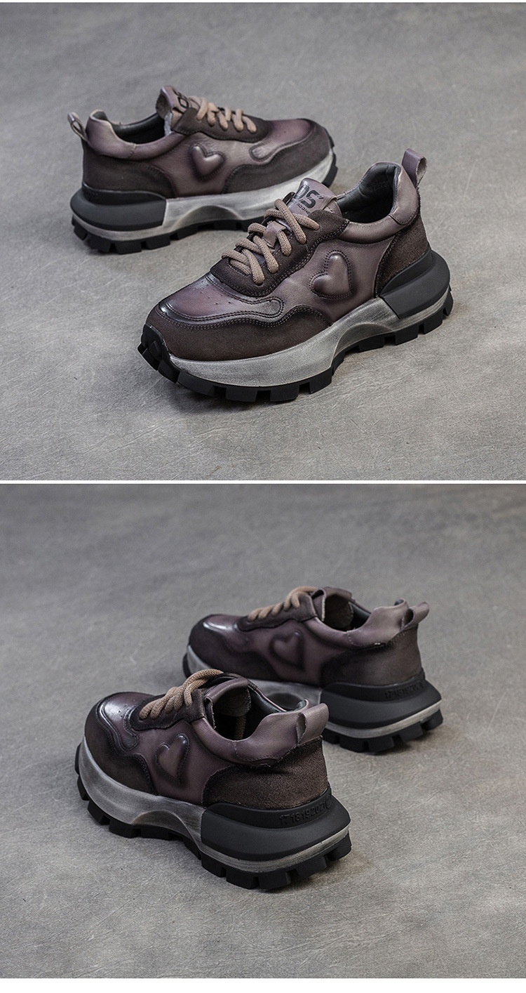 ShoeGlobe Shanghai Jie Zou 2024 Herfst Winter Nieuw Retro Versleten Casual Papa Veelzijdig Comfortabel Enkel Niet Vermoeiend voor Voeten_voghion.com