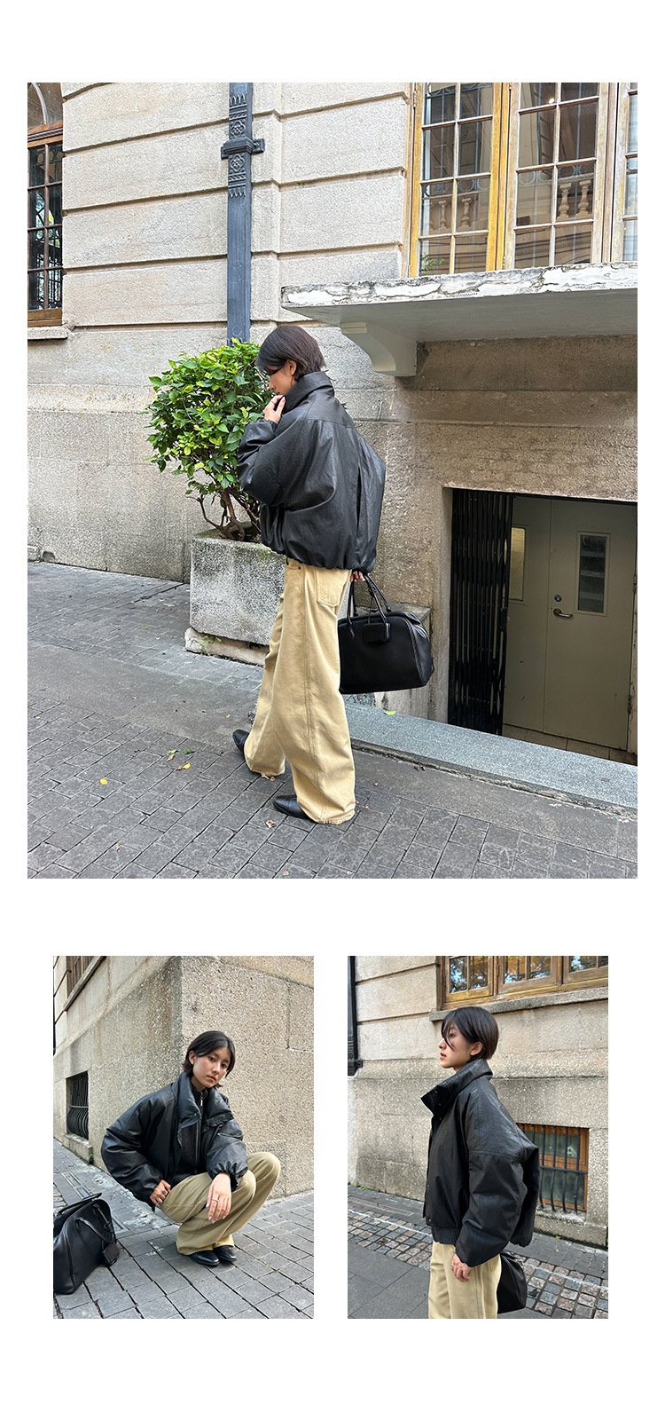 ChicShe Mulan Retro Loose White Duck 2025 Thirteen Lines Autumn Winter New Warm Lightweight Down Jacket 56852_voghion.com