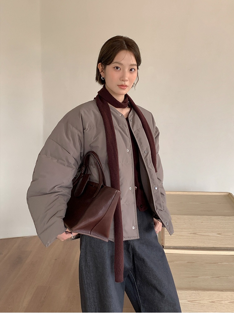 ChicShe Mulan Simple Lightweight 90 White Duck Jacket For Women 2025 Thirteen Lines Winter Warm Down Coat 55989_voghion.com