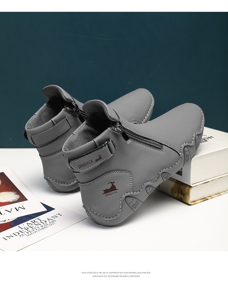 Chaussures montantes ShoeGlobe pour femmes, nouveauté hiver, confortables et élégantes, idéales pour le travail, le sport et les loisirs. Semelle souple et polyvalente._voghion.com