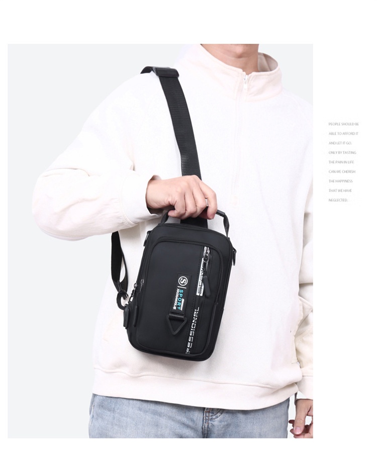 001 2025 Nuovo zaino da viaggio casual da uomo, con tracolla singola, multifunzionale e impermeabile_voghion.com