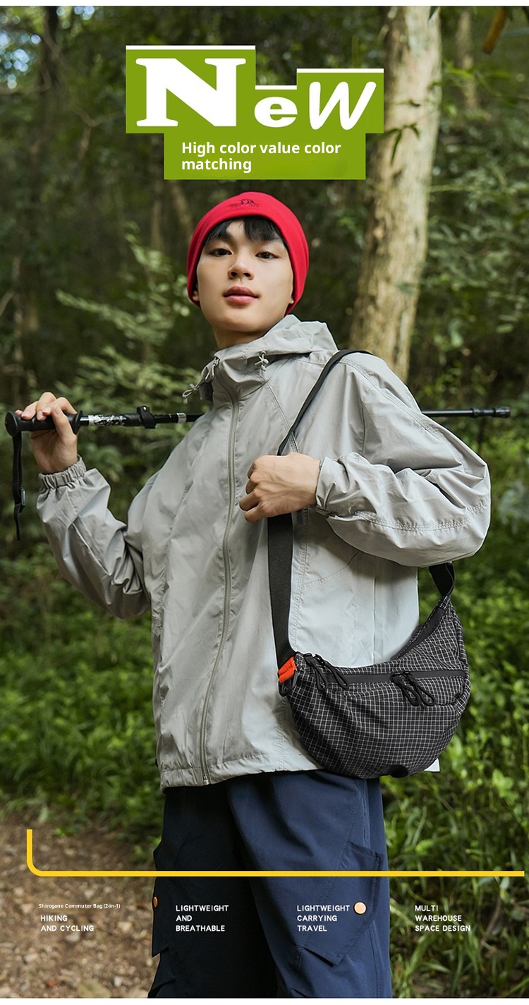 001 Cross-Border Outdoor Lightweight Chest Men 2025 Autumn Single Shoulder Crossbody Large Capacity Casual Sports Waist Bag_voghion.com