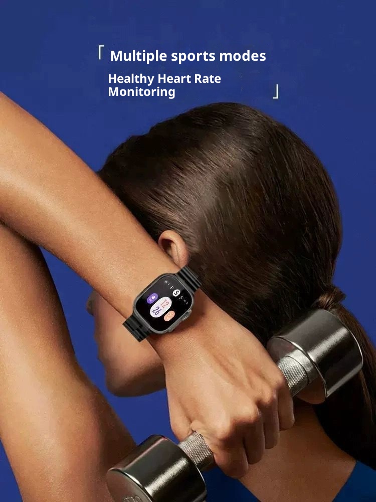 2025 New Smart Watch Accurate Sugar Lipids Blood Pressure Uric Acid Heart Rate Sleep Monitoring Suitable For Elderly_voghion.com