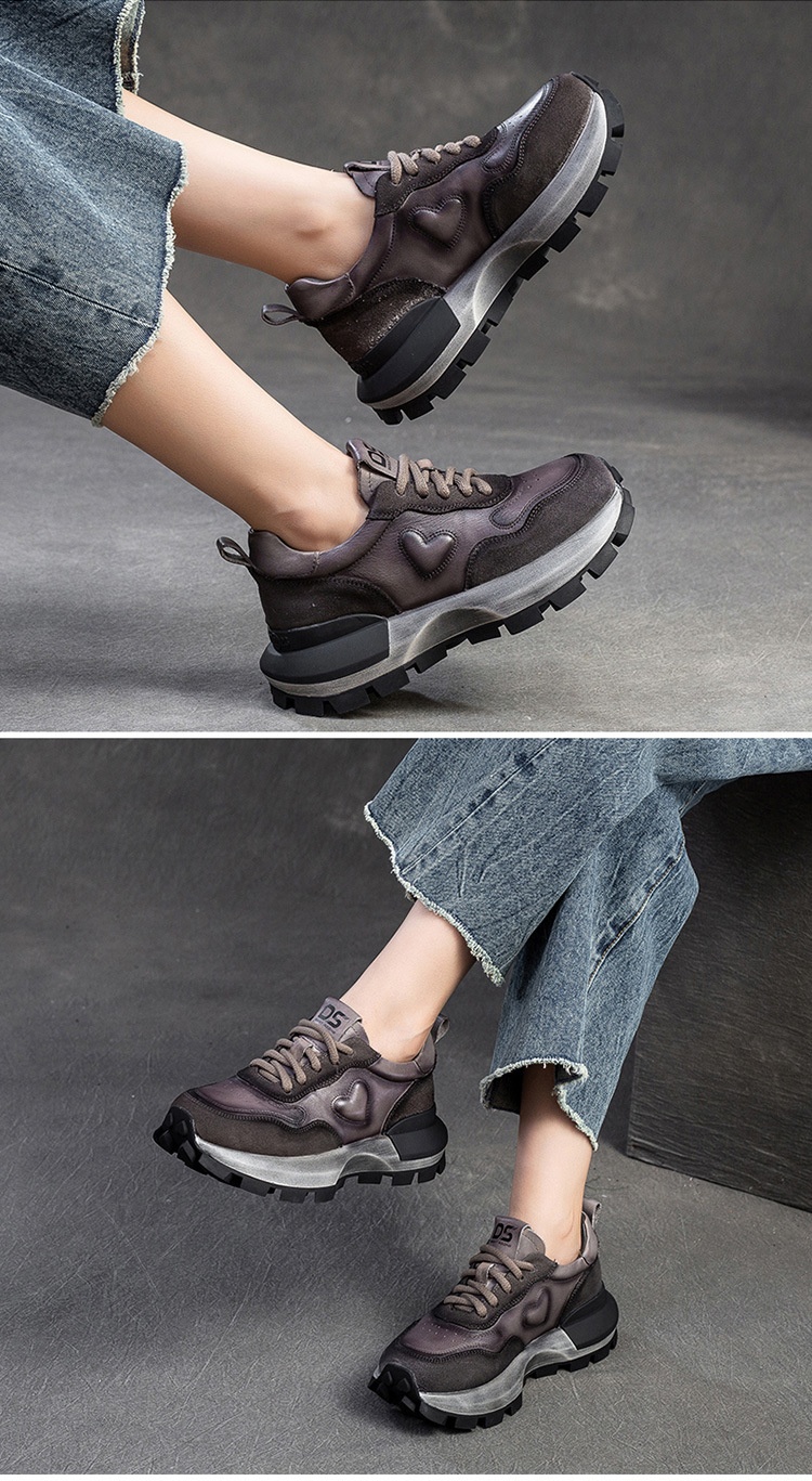 ShoeGlobe Shanghai Jie Zou 2024 Herfst Winter Nieuw Retro Versleten Casual Papa Veelzijdig Comfortabel Enkel Niet Vermoeiend voor Voeten_voghion.com