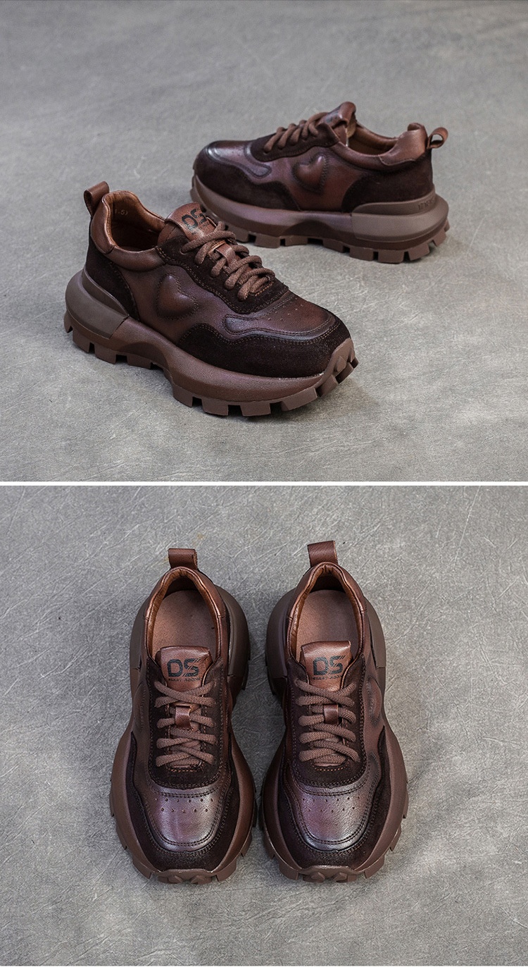 ShoeGlobe Shanghai Jie Zou 2024 Herfst Winter Nieuw Retro Versleten Casual Papa Veelzijdig Comfortabel Enkel Niet Vermoeiend voor Voeten_voghion.com