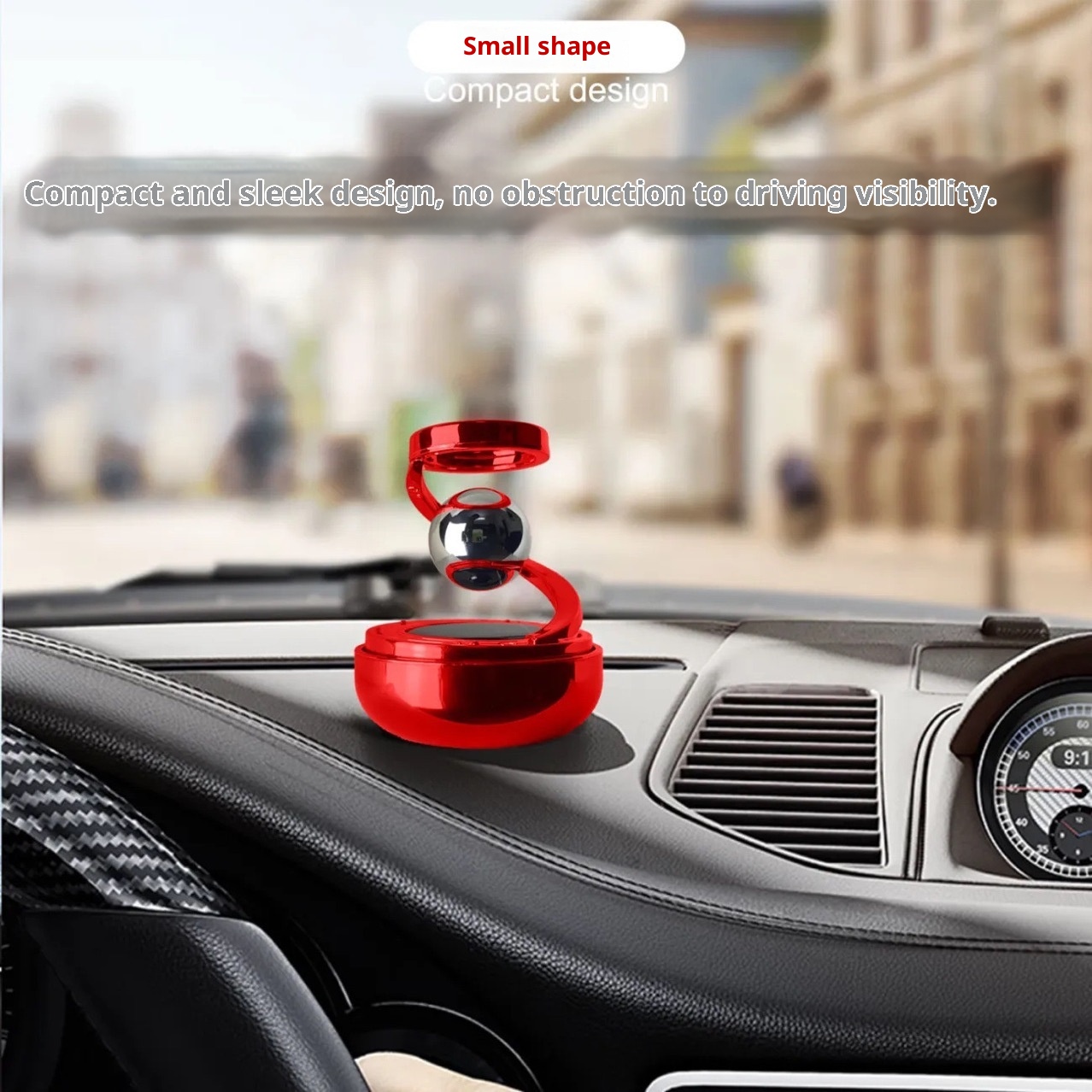 Air Freshener Hanging Aromatherapy Interior Perfume Small Car Solar Powered High-end Fragrance Ornament Simple_voghion.com
