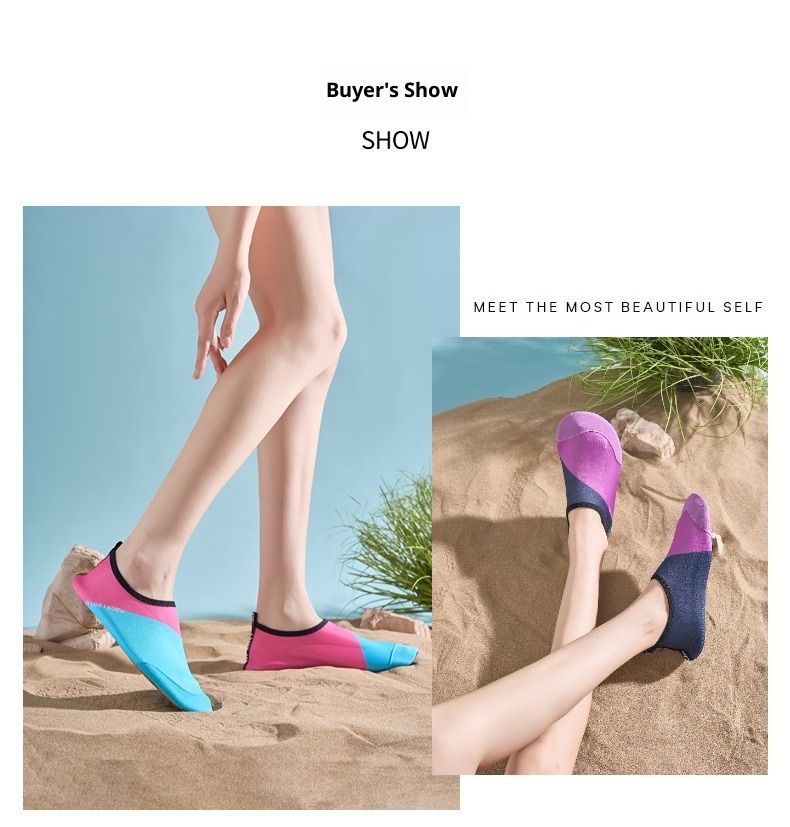 ActiveGo Factory Direct Beach Shoes For Men And Women, Yoga Socks, Water Soft Shoes, Non-Slip, Cut-Resistant, Barefoot_voghion.com