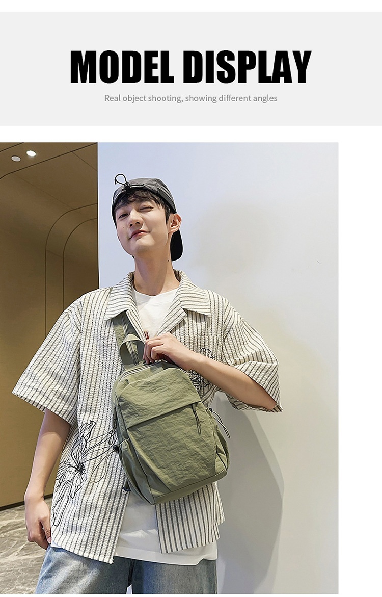 001 Multifunctionele, dubbel te gebruiken borst-unisex kleine rugzak, modieuze, lichtgewicht reistas voor crossbody_voghion.com