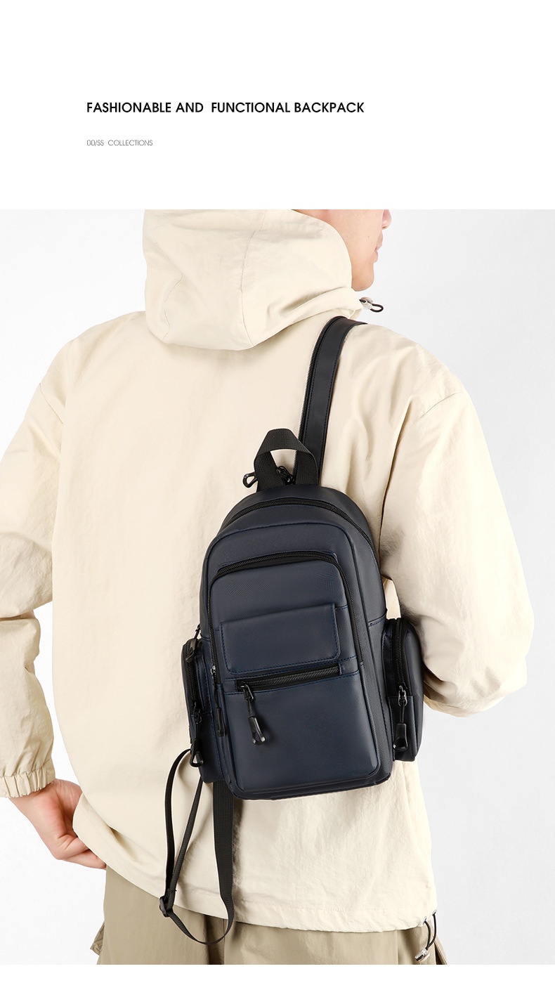 001 Nieuwe grote borsttas met grote capaciteit, modetrend, enkele schoudertas, zakelijke reistas voor heren, Oxford-stof rugzak_voghion.com