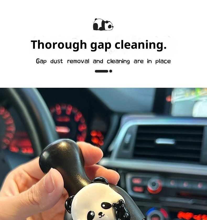 Interior Car Removal Soft Bristle Brush Central Control Air Conditioning Vent Gap Dust Cleaning Tool_voghion.com