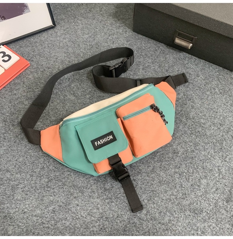 001 Cross-Border Wholesale Trendy Brand Tooling Crossbody Herrenrucksack mit Handyhalterung, Schultertasche, Brusttasche für Damen, Fronttasche_voghion.com