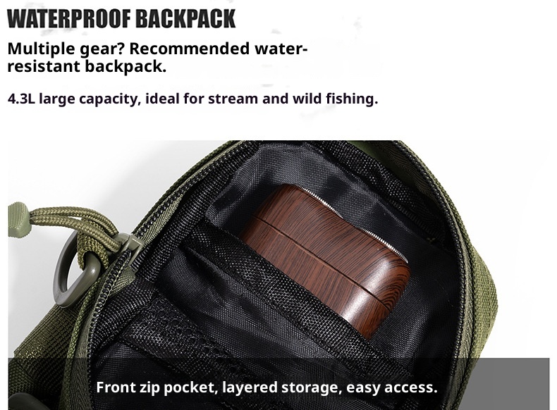 001 Outdoor-Sport-Handy-Umhängetasche Cross-Border Hot Sale Leichte Tasse Hüftwasserflasche Kleiner Rucksack Taktische Brusttasche_voghion.com