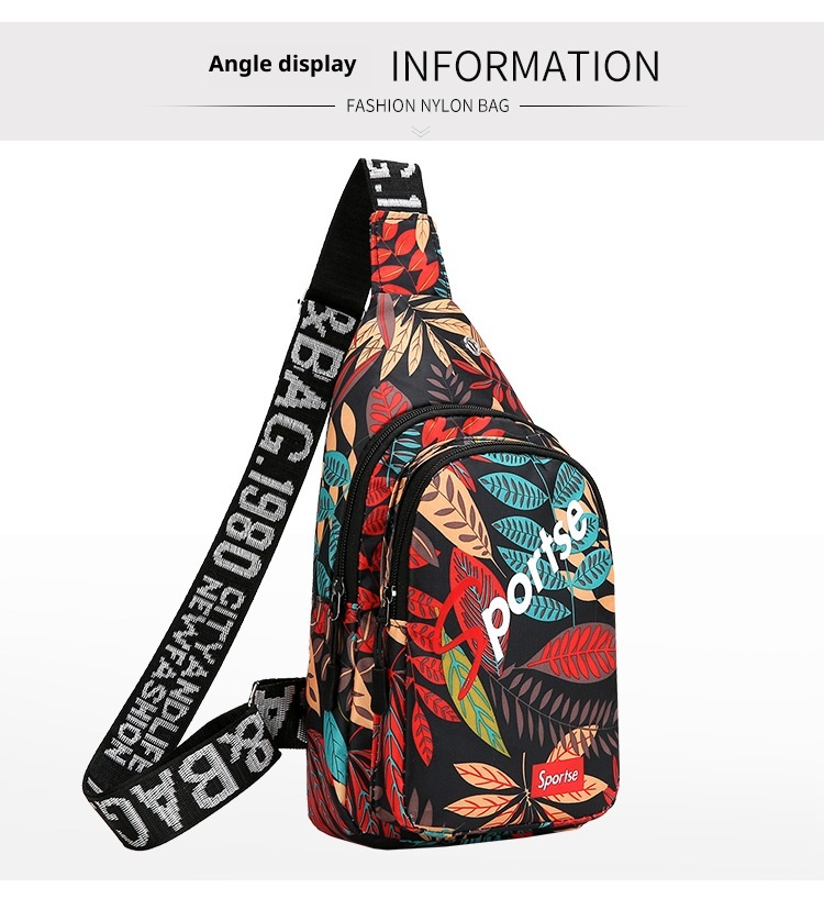 001 Cross-Border Source Unisex Chest Single Shoulder Crossbody 2024 New Style Personality Trendy Cycling Casual Small Bag_voghion.com