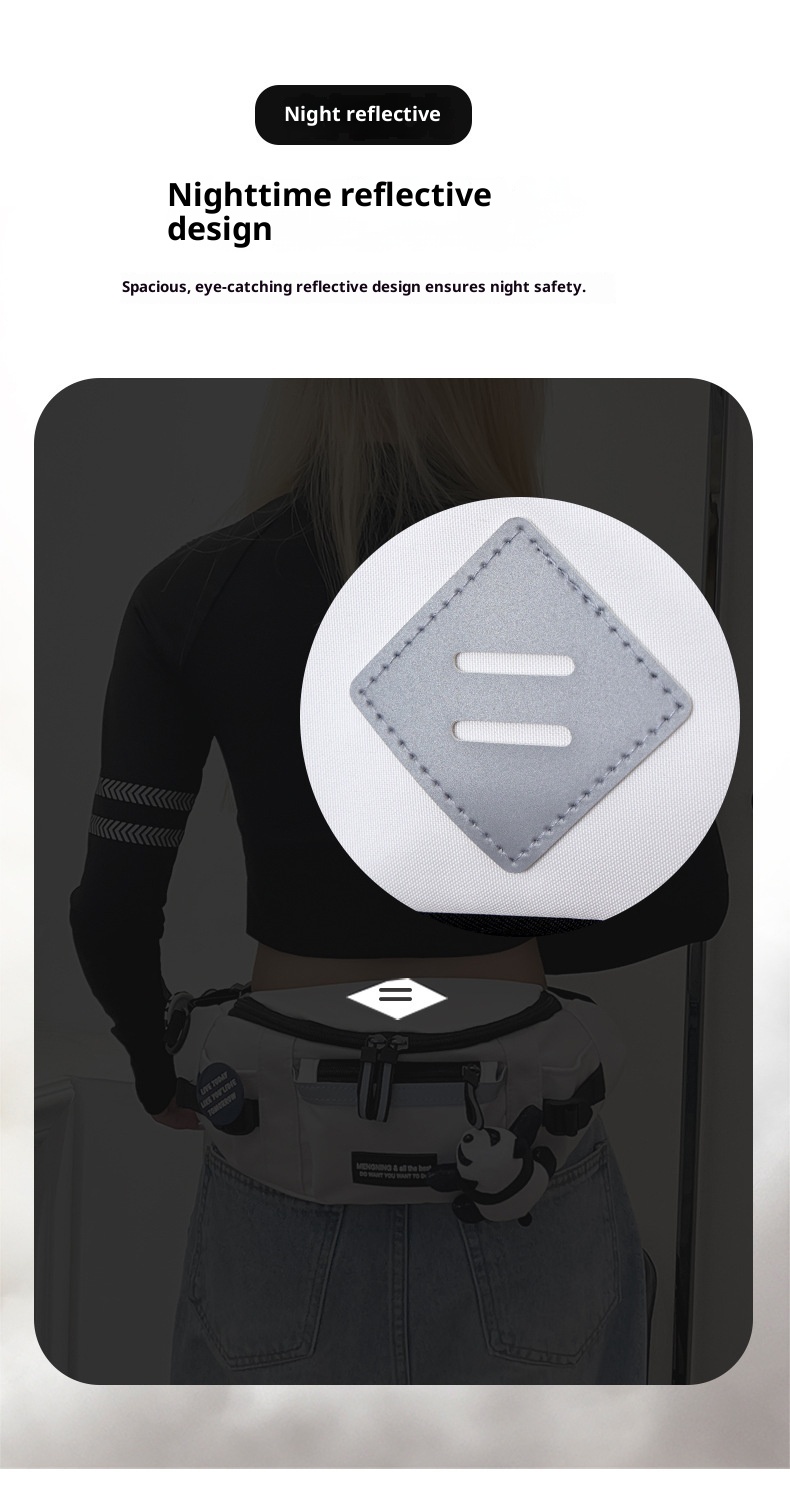 001 Ins Brand Hong Kong Chest Men's Workwear Trendy Street Casual Crossbody Japanese Style Cycling Sports Waist Bag Women_voghion.com