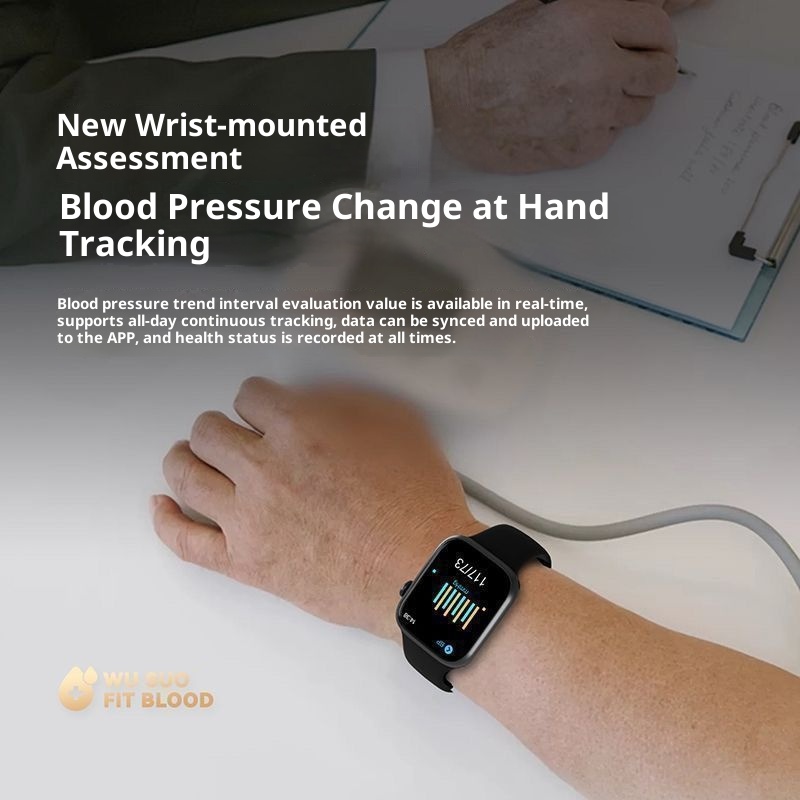 2025 New Smart Watch Accurate Sugar Lipids Blood Pressure Uric Acid Heart Rate Sleep Monitoring Suitable For Elderly_voghion.com