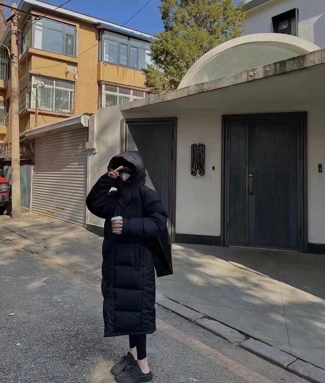 Doudoune ChicShe Putian High Version Beijia Face Extra Long Down Shin Min Ah Same Winter Unisex Couple Style_voghion.com