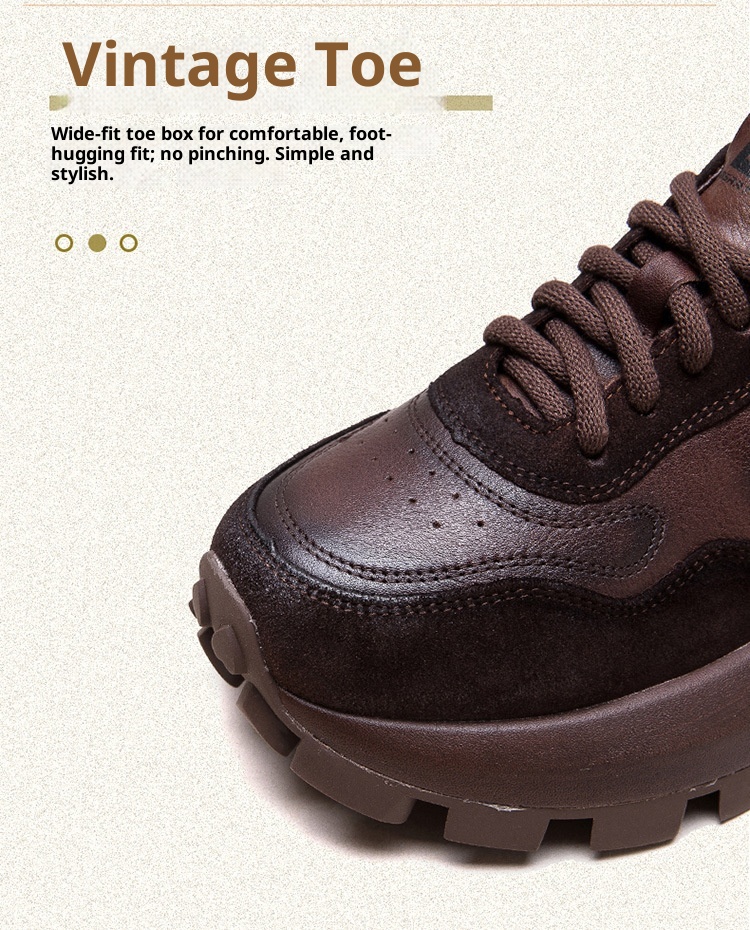 ShoeGlobe Shanghai Jie Zou 2024 Herfst Winter Nieuw Retro Versleten Casual Papa Veelzijdig Comfortabel Enkel Niet Vermoeiend voor Voeten_voghion.com