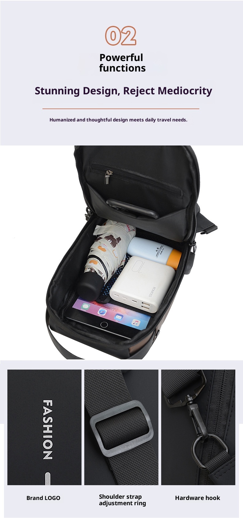 001 Trendy Brand Crossbody With Combination Lock Anti-theft Chest For Men Large Capacity Casual Shoulder Bag Multifunctional_voghion.com