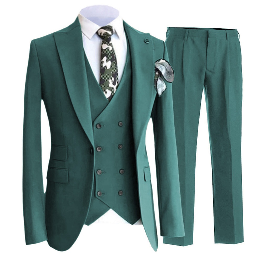 Costume pour garçon, vente en gros transfrontalière, commerce international, petit gilet, ensemble formel, affaires, banquet, enseignant, vêtements professionnels_voghion.com