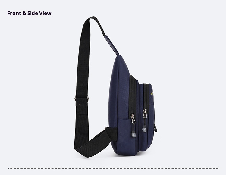 001 Cross-Border New Chest Men Business Commuting Travel Casual Backpack Women Lightweight Large Capacity Cycling Sports_voghion.com