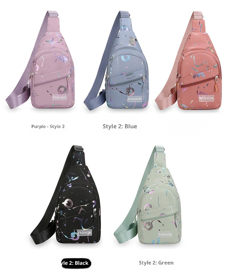 001 Damen-Brusttasche, Umhängetasche, Rucksack, vielseitig, neu, trendig, einseitig, Schultertasche, Großhandel, vorne, klein, schlicht, modisch_voghion.com