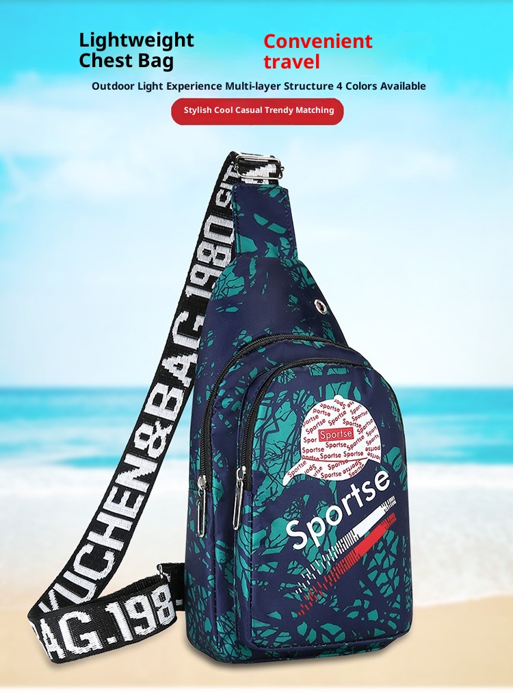 001 Fashion Crossbody Chest Multifunctional Waist Practical Large Capacity Sports Outdoor Men's Bag Wholesale_voghion.com