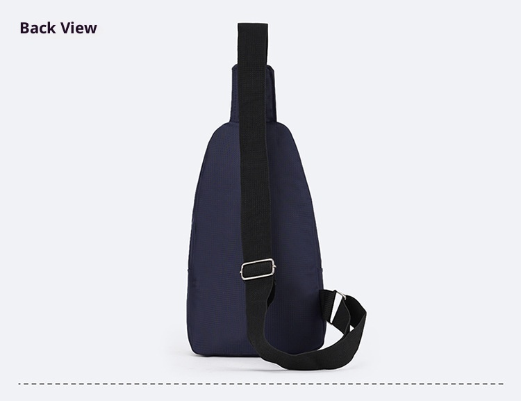 001 Cross-Border New Chest Men Business Commuting Travel Casual Backpack Women Lightweight Large Capacity Cycling Sports_voghion.com