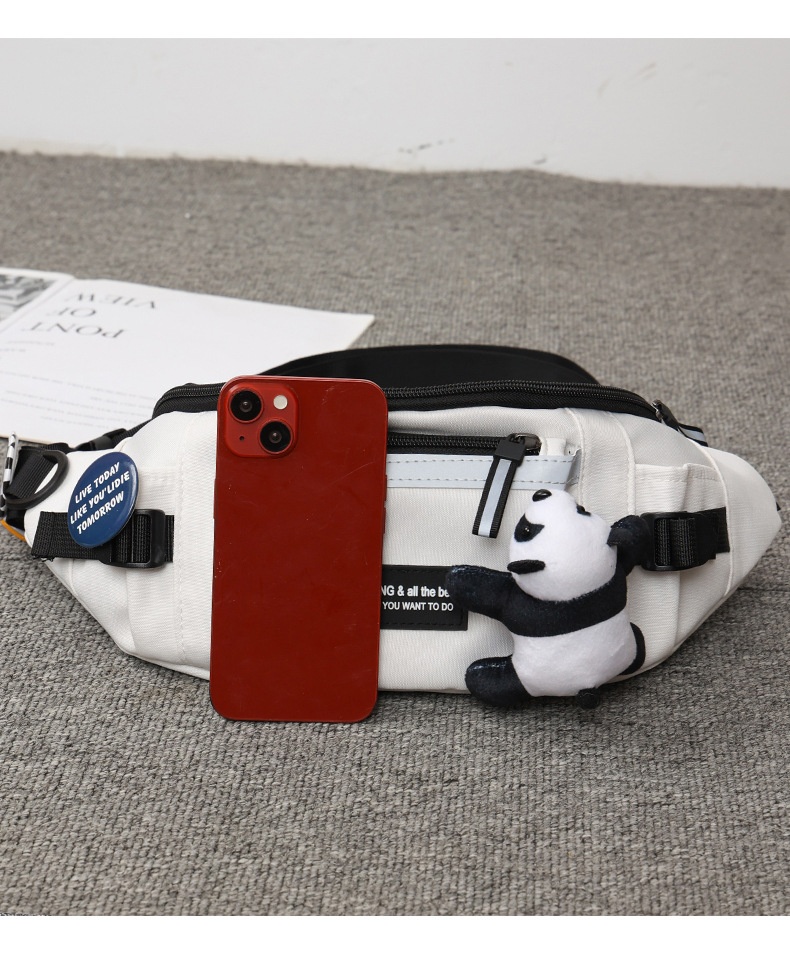 001 Ins Brand Hong Kong Chest Men's Workwear Trendy Street Casual Crossbody Japanese Style Cycling Sports Waist Bag Women_voghion.com