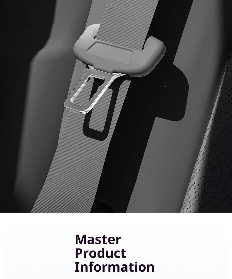JiKrypton 7X/001/009/007/X/MIX Seat Belt Protector Anti-Collision Car Interior Special Product_voghion.com