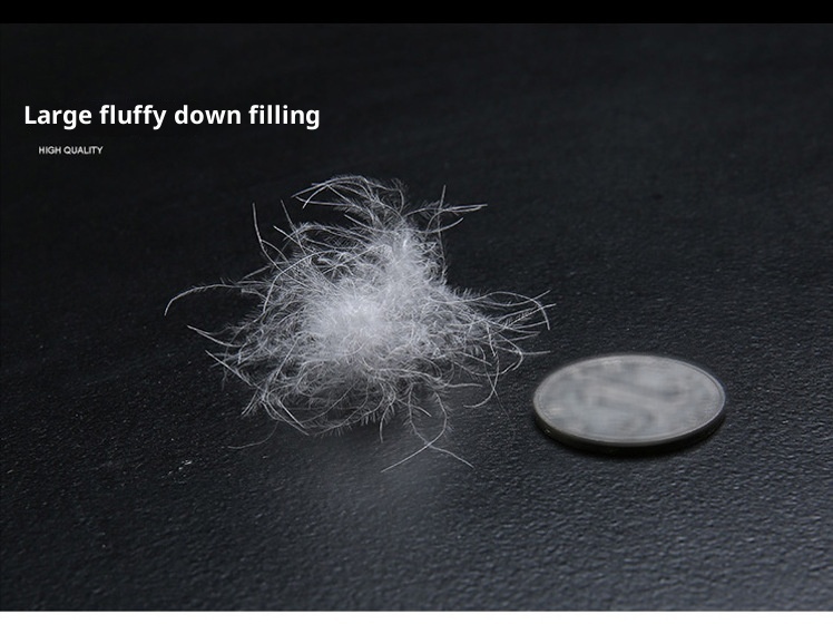 ChicShe Minus 40 Grad Nordosten Schwarz Gold Paar Daunenjacke Unisex Warm Kapuze Extrem Kalt Lang und Kurz Modischer Mantel_voghion.com