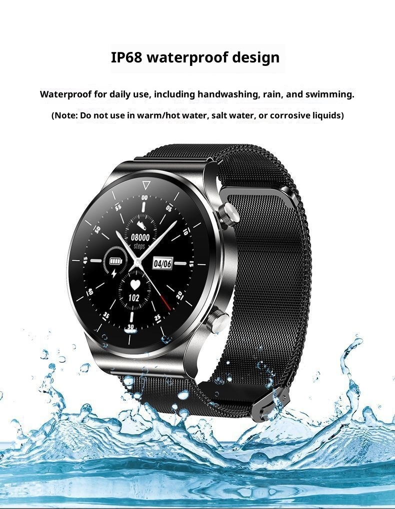 Huaqiangbei GT9 Smart Watch Multi-Function Call Answering NFC Waterproof Sports Bracelet_voghion.com